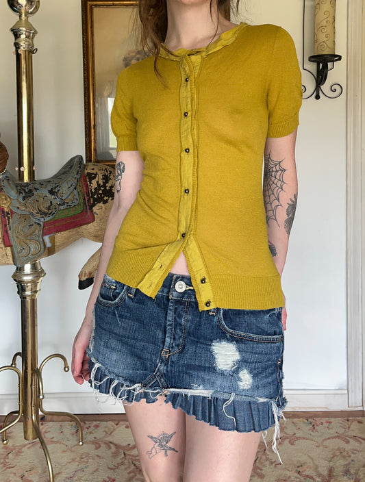 2000s New York & Company twee cardigan top