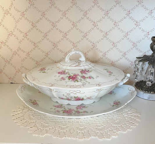 1940s Floral Germany Serving Set