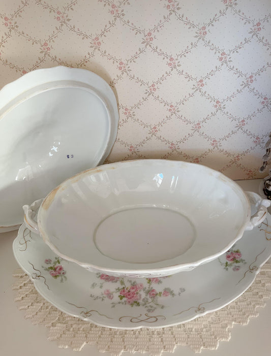 1940s Floral Germany Serving Set